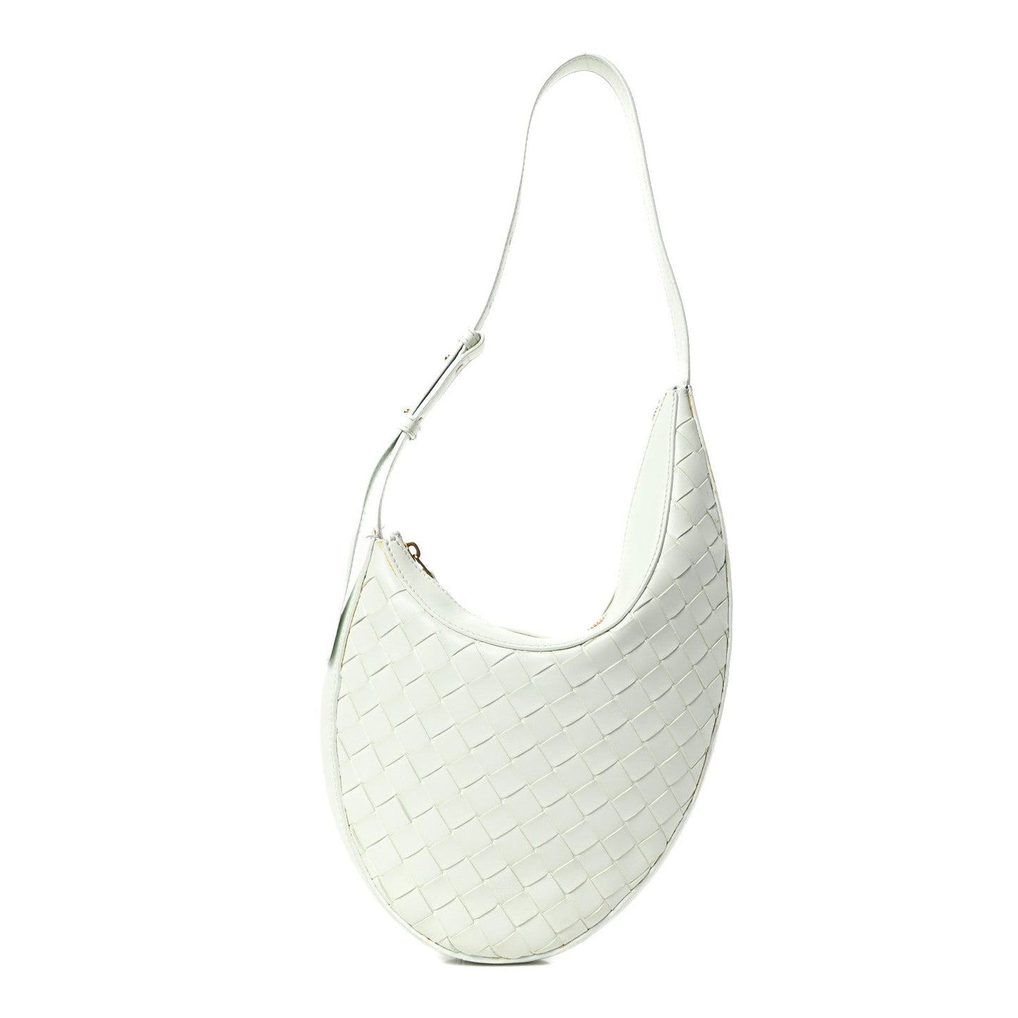Bottega Veneta Nappa Intrecciato Small Drop Shoulder Bag Glacier 2026 PRELOOV foto 1