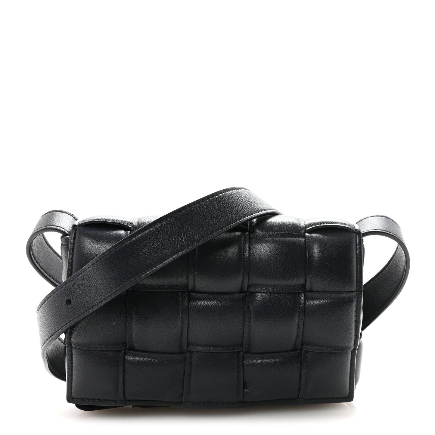 Bottega Veneta Nappa Maxi Intreccio Small Padded Cassette Crossbody Bag Deep Blue 2026 PRELOOV foto 1