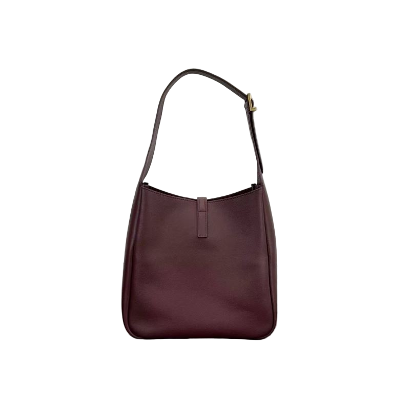 Saint Laurent Le 37 Bucket Bag – Bordeauxrood Preloved Designer Tas