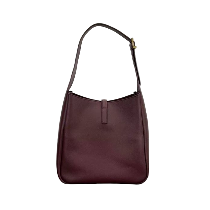 Saint Laurent Le 37 Bucket Bag – Bordeauxrood Preloved Designer Tas