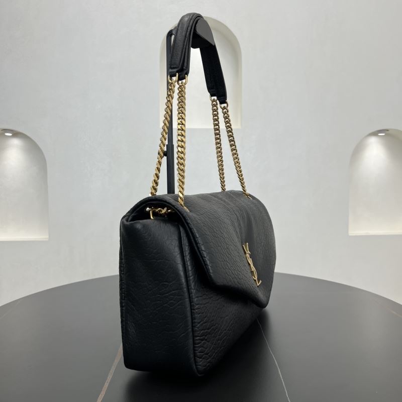 Saint Laurent Calypso Large Zwart Preloved Designer Schoudertas