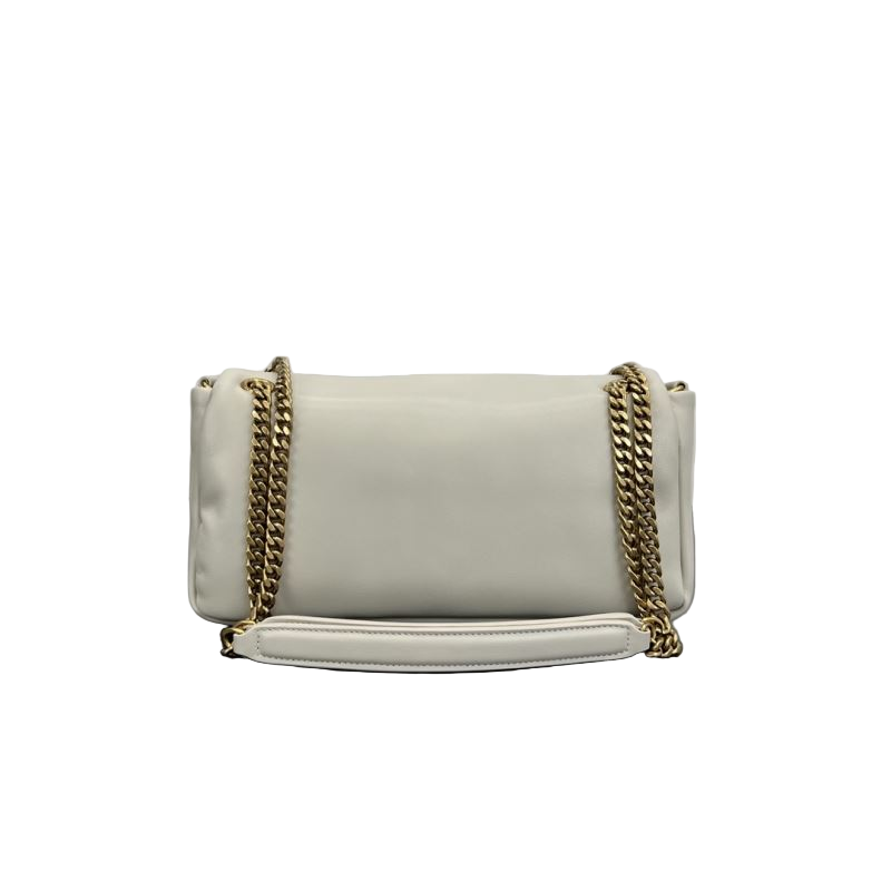 Saint Laurent Calypso Bag small wit schoudertas