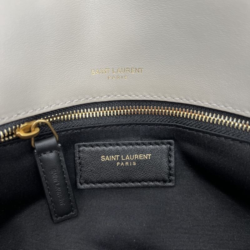Saint Laurent Calypso Bag small wit schoudertas