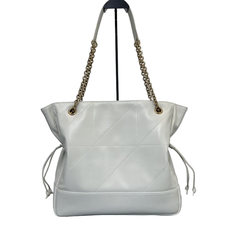 Saint Laurent Jamie Small Schoudertas Wit Preloved Designer Bag