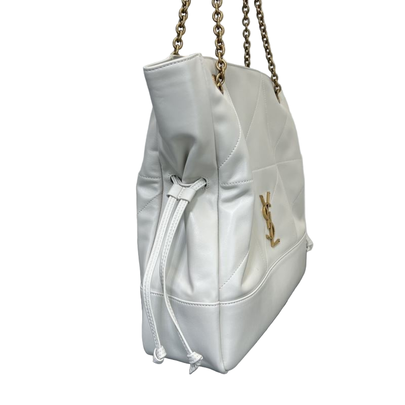 Saint Laurent Jamie Small Schoudertas Wit Preloved Designer Bag