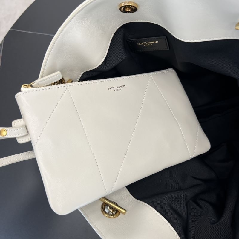 Saint Laurent Jamie Small Schoudertas Wit Preloved Designer Bag