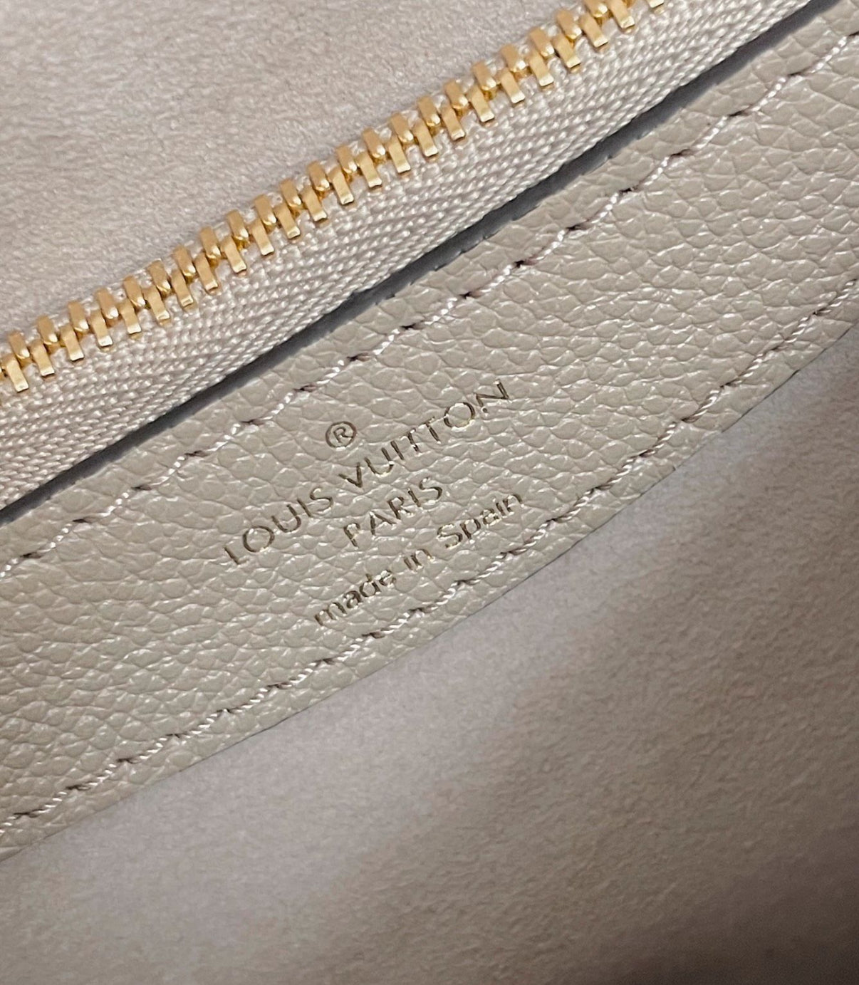 Louis Vuitton Diane Bag Tourterelle Cream Monogram Empreinte (M46583)