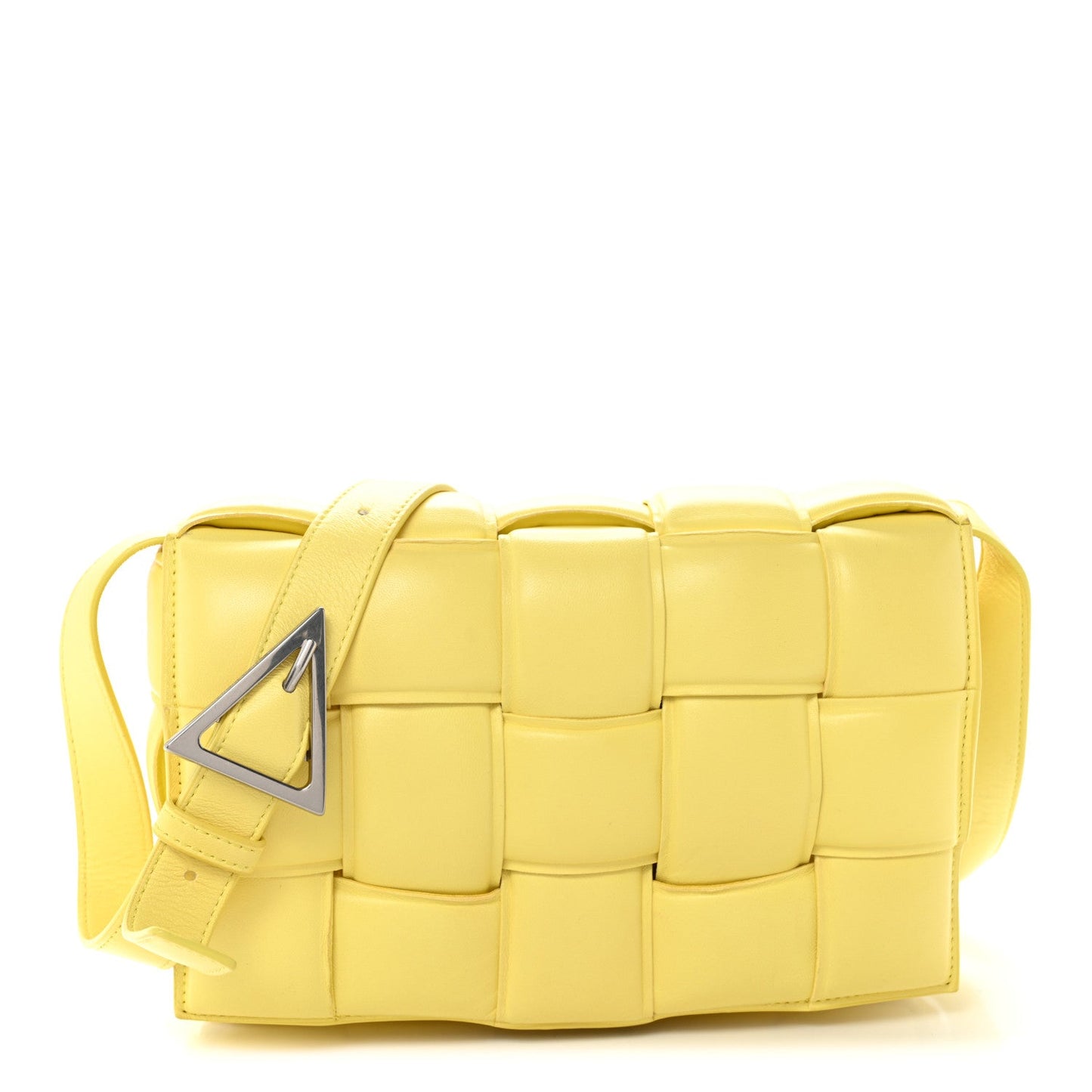 Bottega Veneta Nappa Maxi Intreccio Padded Cassette Crossbody Bag Sherbert 2026 PRELOOV foto 1