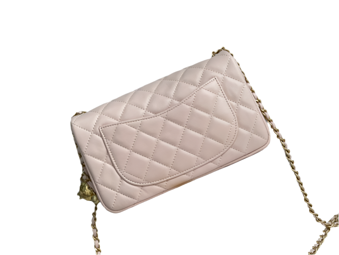 Chanel Mini Rectangular Flap Bag 19K pink