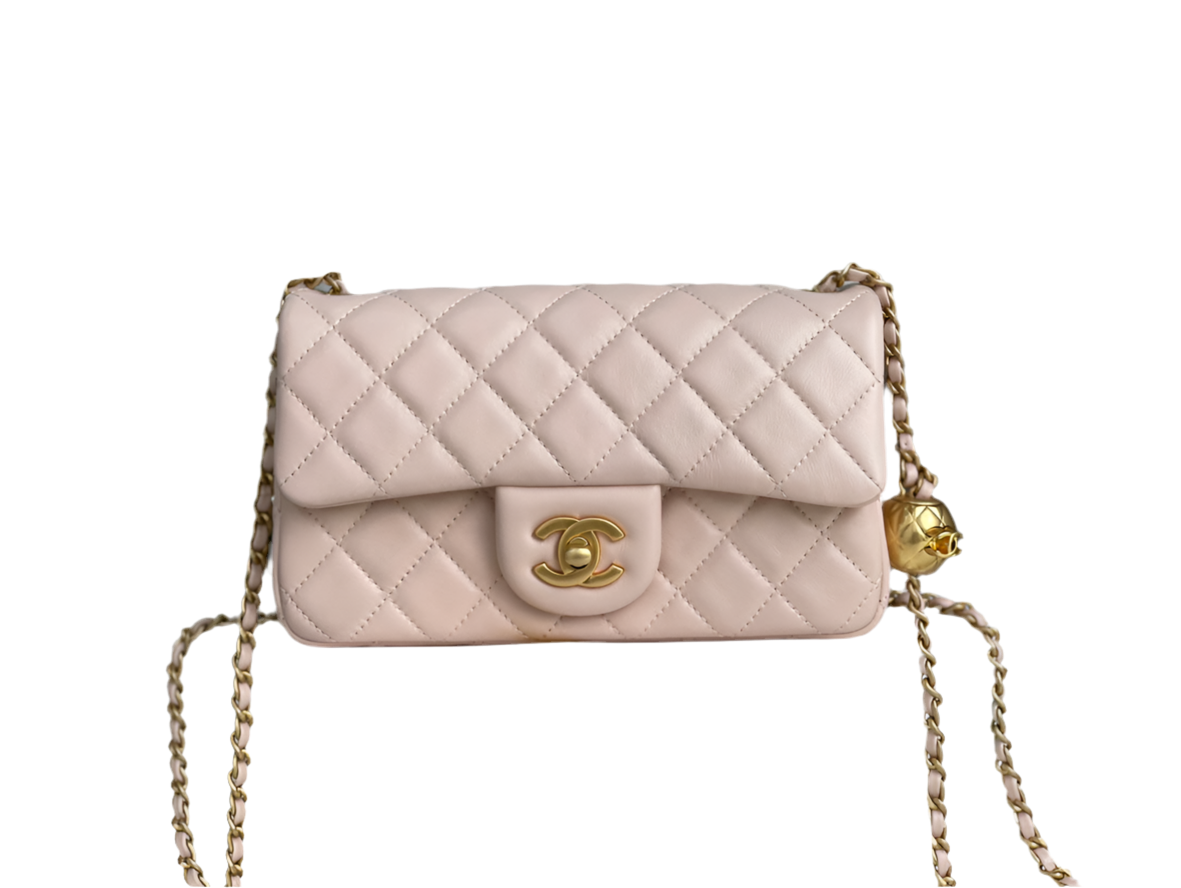 Chanel Mini Rectangular Flap Bag 19K pink