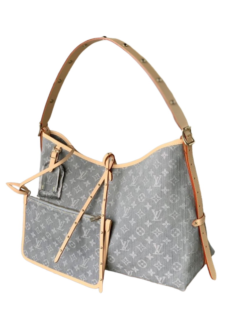 Louis Vuitton CarryAll MM monogram canvas bag shoulder bag