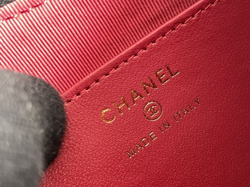 Chanel 90 Clutch 2025 – Shiny Black Lambskin met Gold, Silver & Ruthenium-Finish Metaal schoudertas
