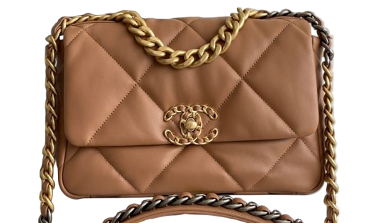 Chanel 19 Flap Bag Cognac Pre-Owned Small – PRELOOV