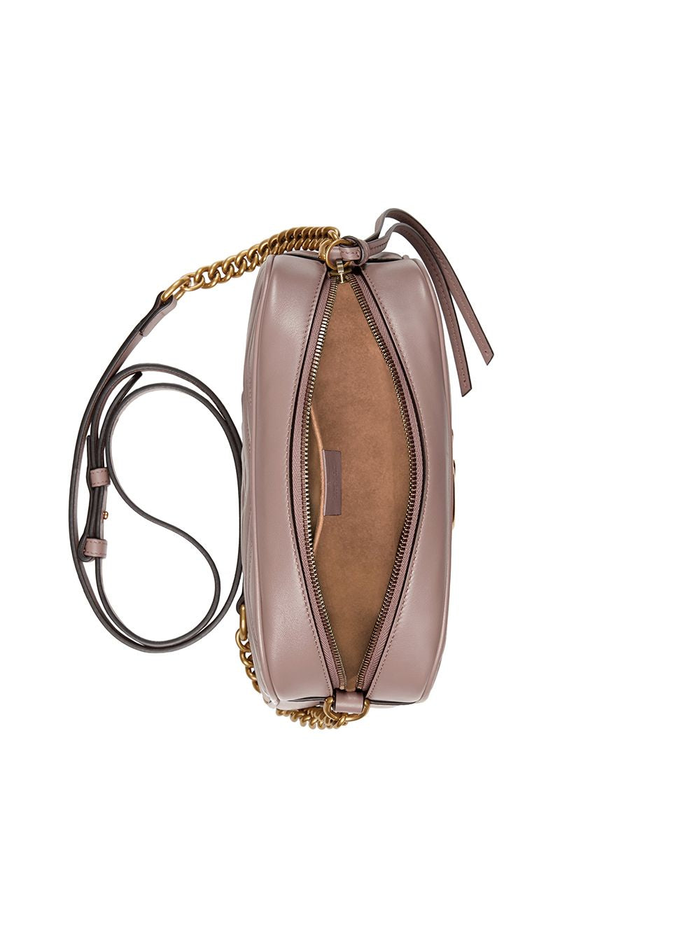 Gucci Marmont Small Porcelaine Rose Matelassé Leather