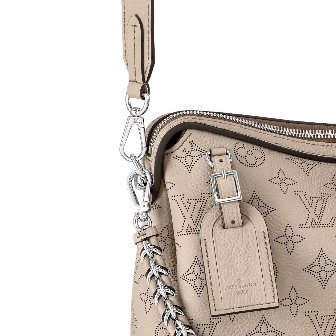 Louis Vuitton Hand It All PM  Galet Grijs Mahina Kalfsleer (M24255)