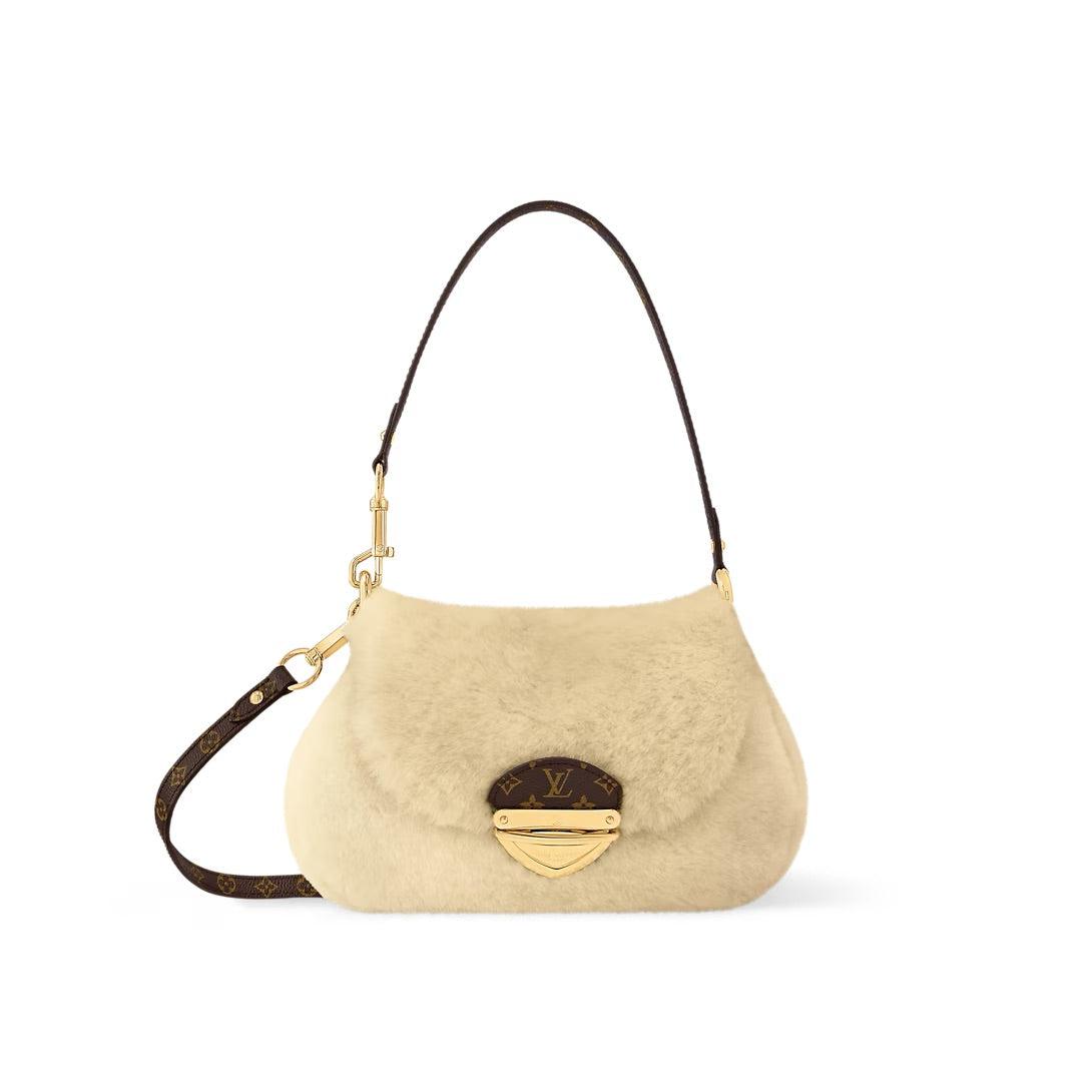 Louis Vuitton Sunset Schoudertas  Cream Coated Canvas (M12097)