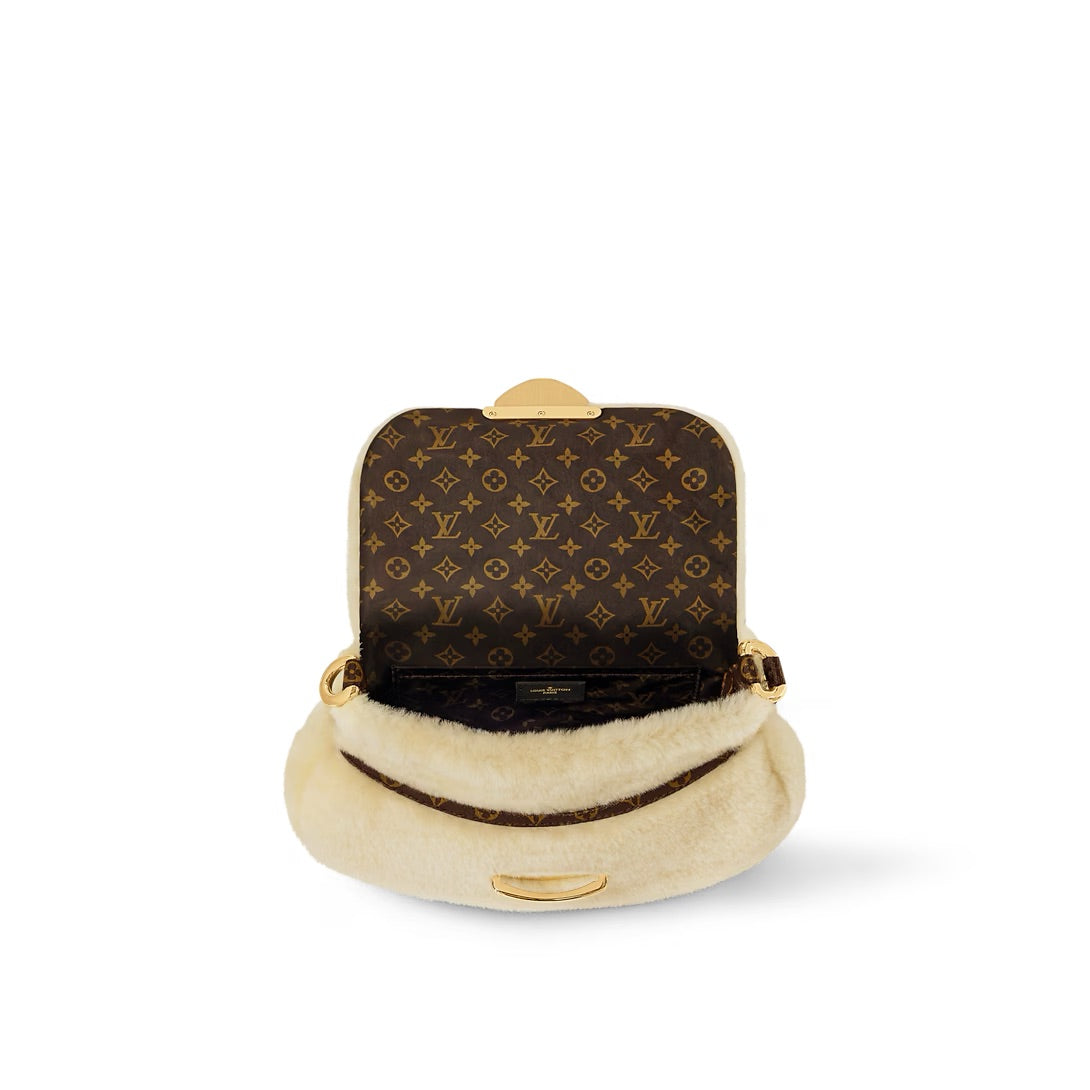 Louis Vuitton Sunset Schoudertas  Cream Coated Canvas (M12097)