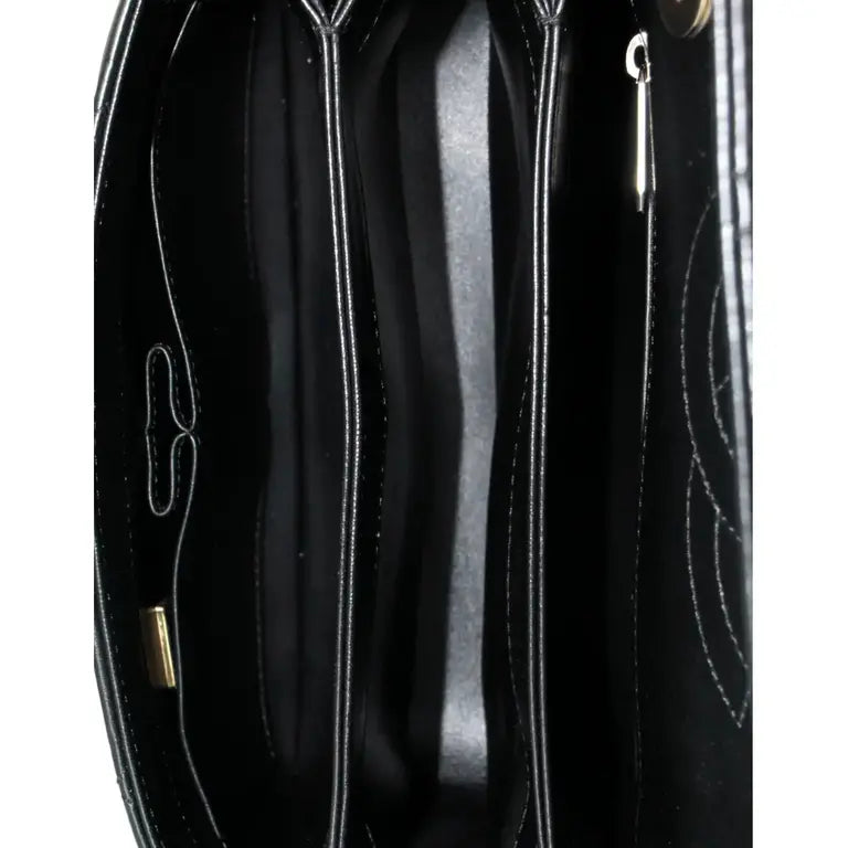 Chanel Trendy CC Top Handle Black Lambskin Handbag