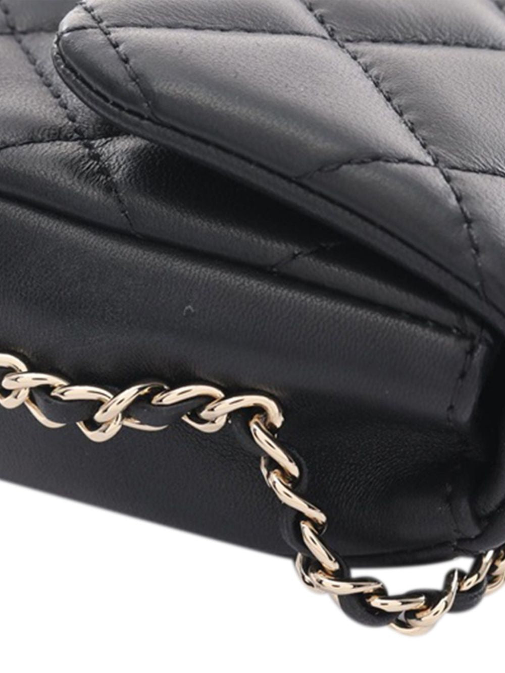 Chanel Small 19 Flap Bag Black Lambskin 2023