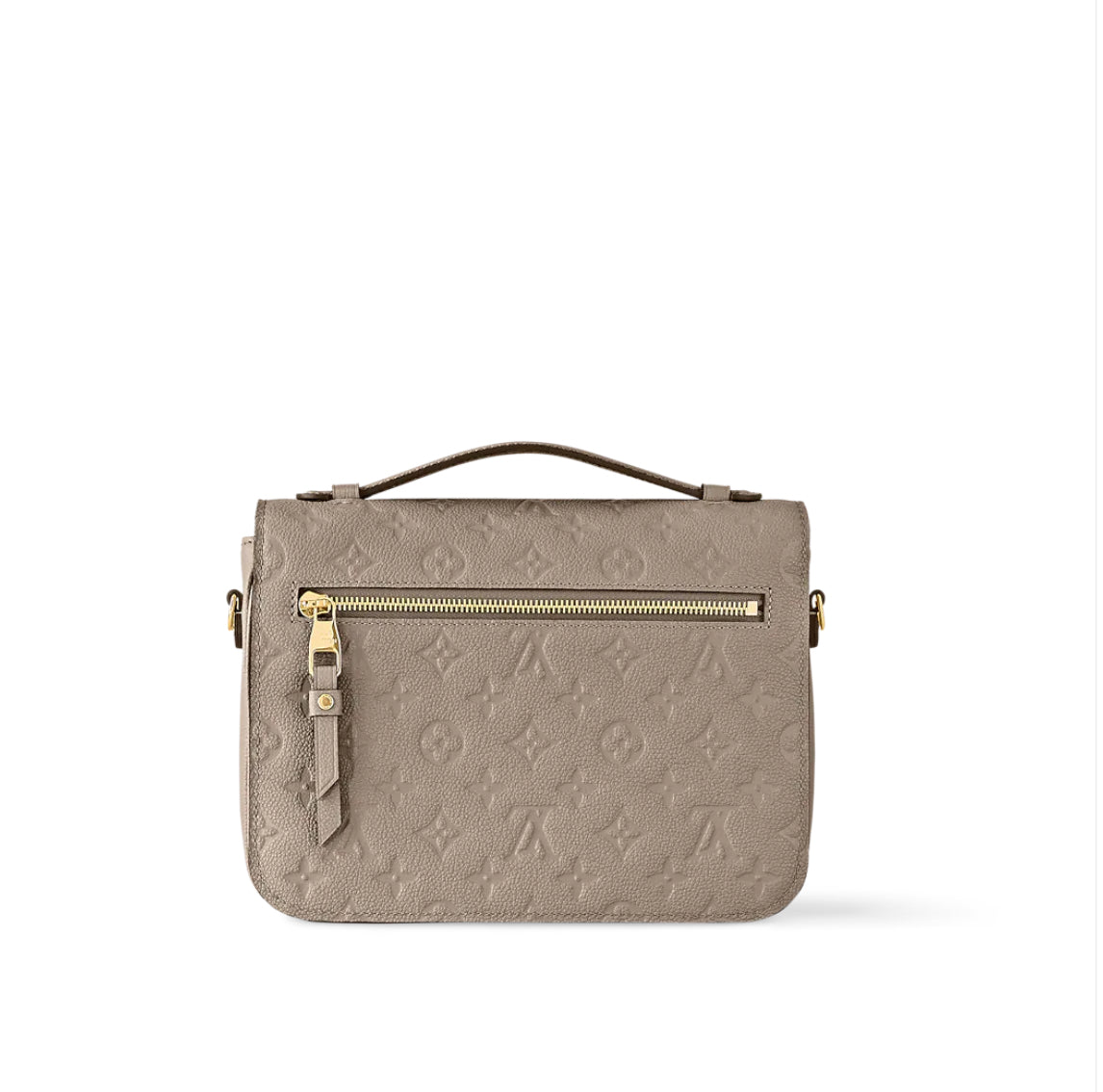 Louis Vuitton Pochette Métis Schoudertas Monogram Empreinte Leer in Dune Beige