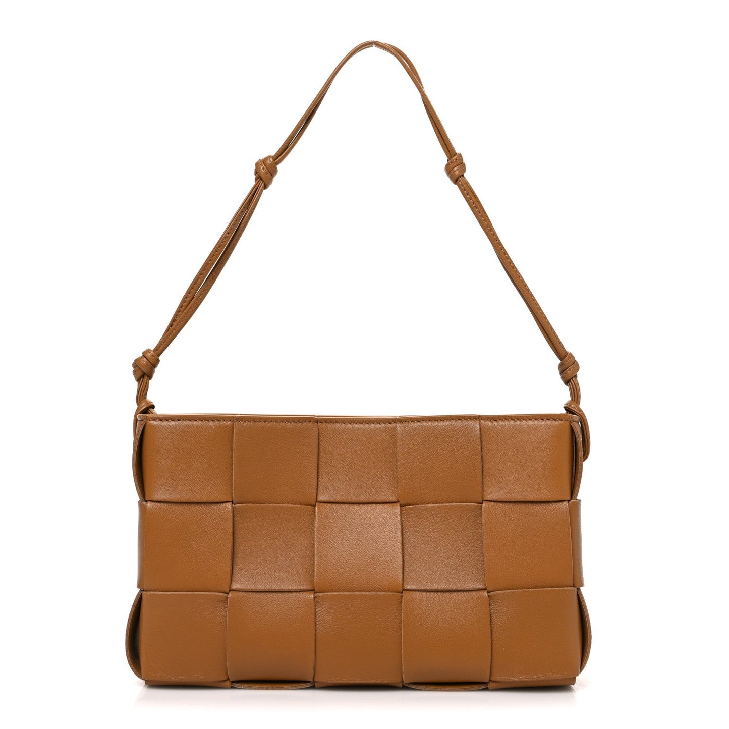 Bottega Veneta Calfskin Maxi Intrecciato Cassette Pouch On Strap Camel 2026 PRELOOV foto 1