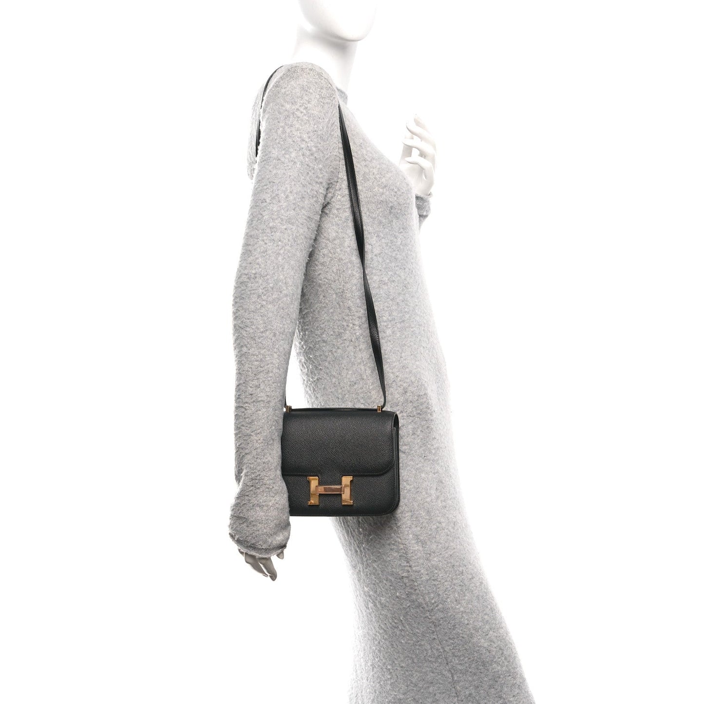 Hermès Epsom Constance 18 Black foto 2