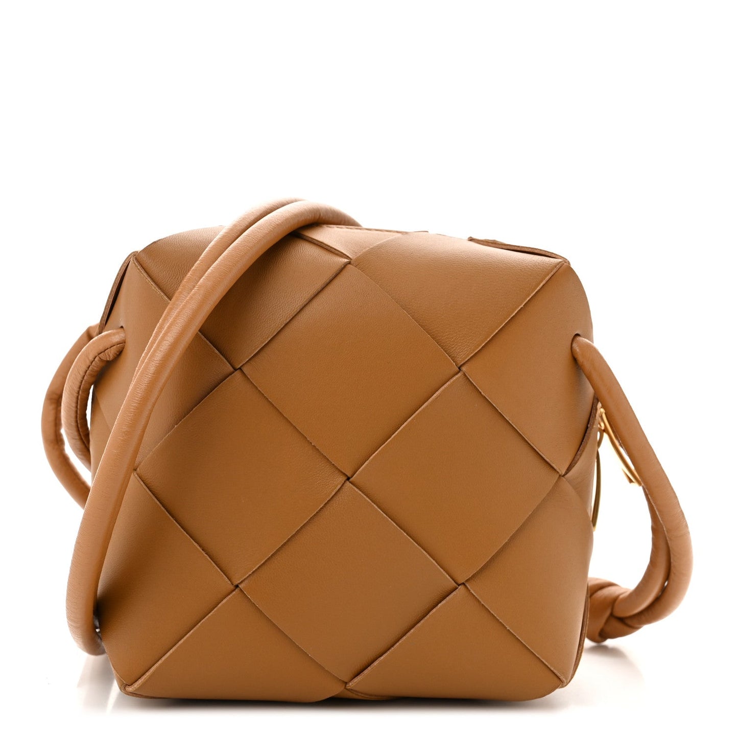 Bottega Veneta Lambskin Maxi Intrecciato Mini Cassette Camera Bag Acorn 2026 PRELOOV foto 1