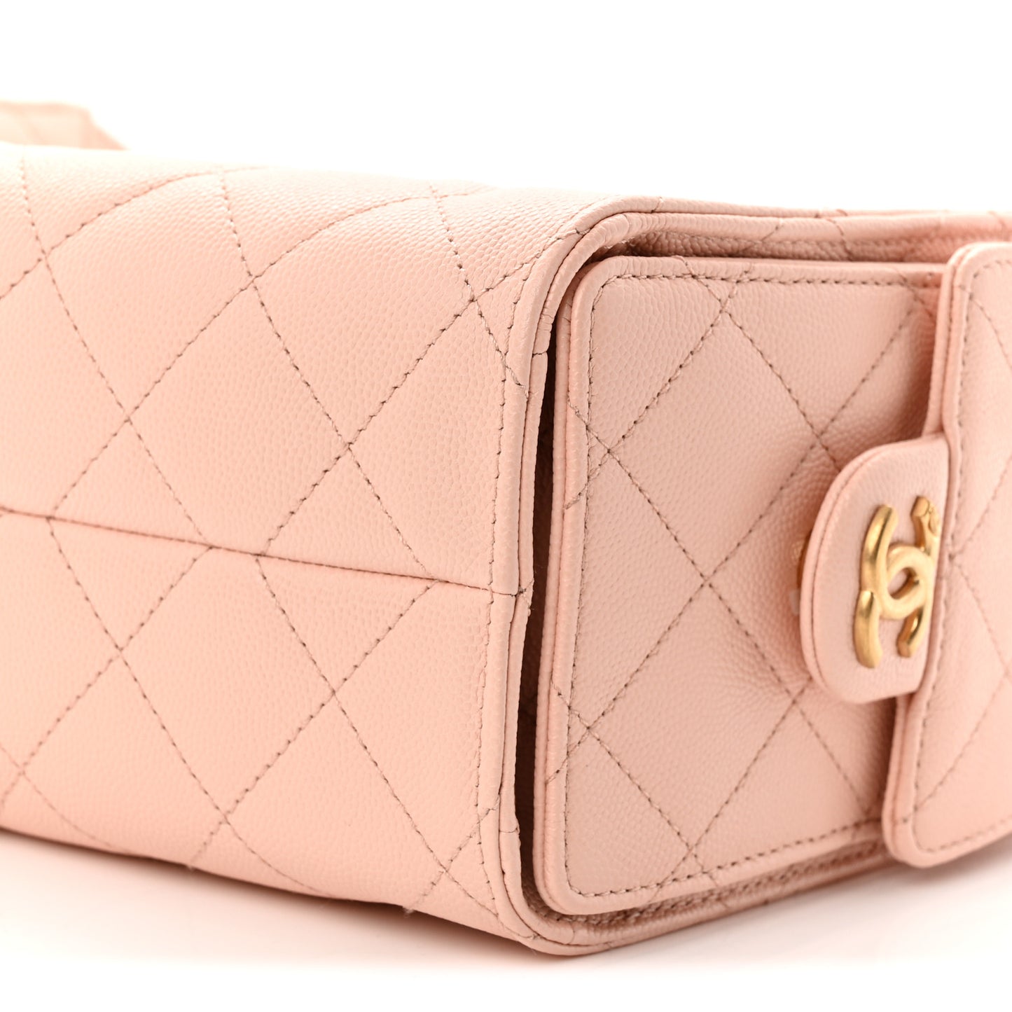 Chanel Caviar Quilted Mini Chanel 25 Handbag Light Pink 2026 – PRELOOV