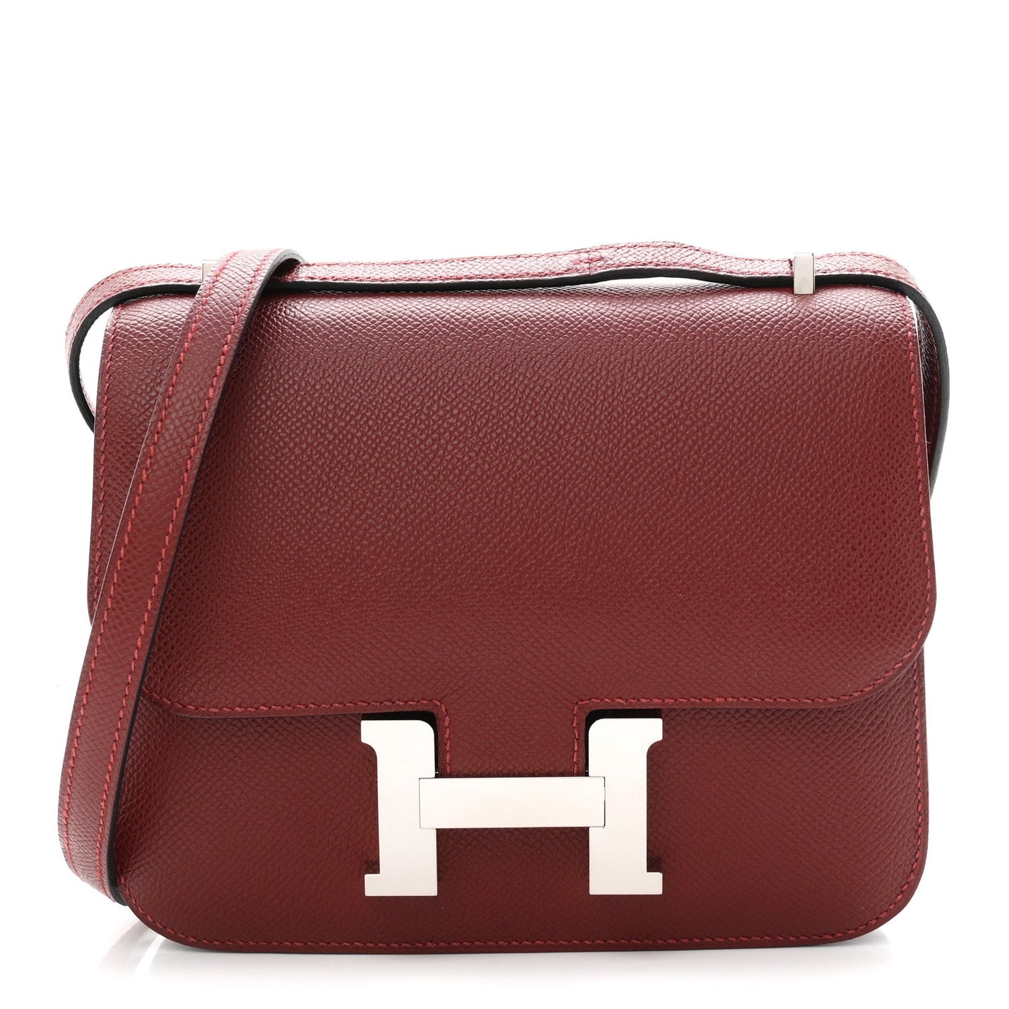 Hermès Epsom Constance 18 Rouge H