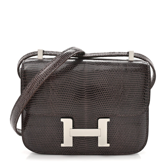 Hermès Lizard Niloticus Micro Constance 14 Nicotine