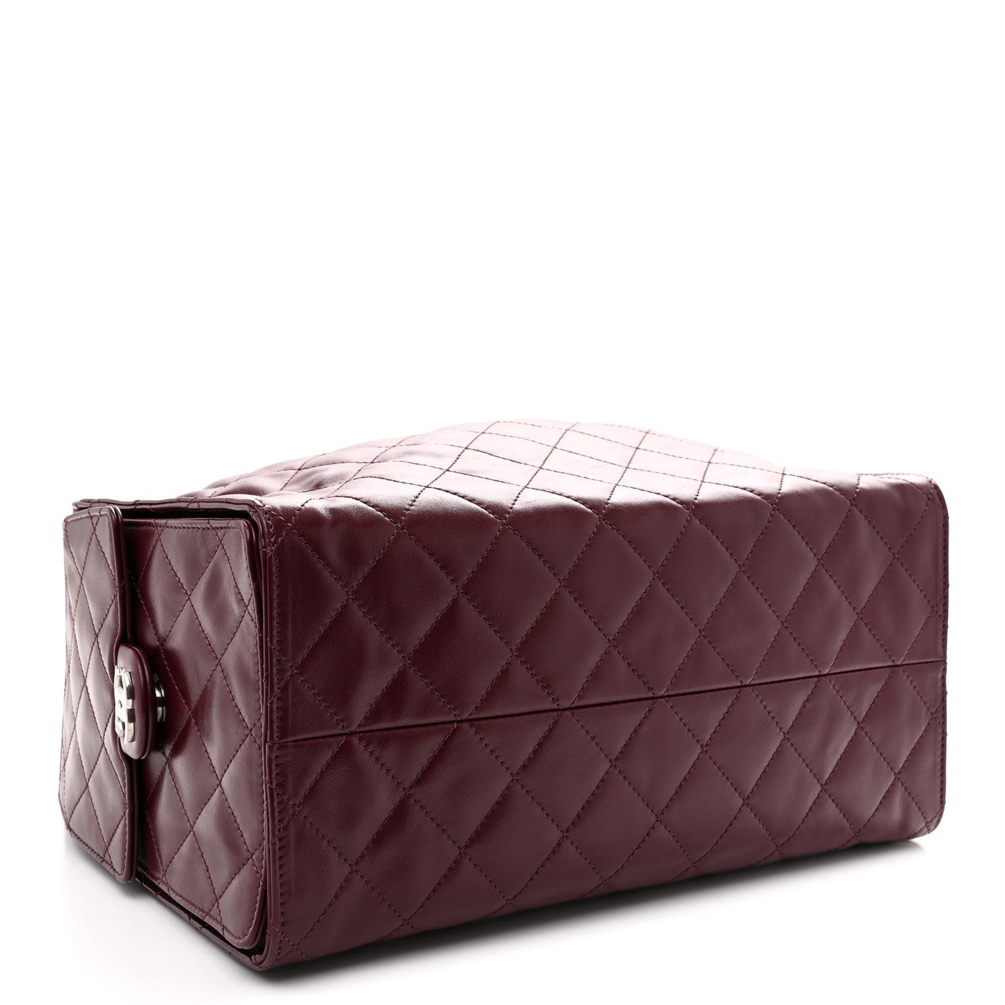 Chanel Shiny Crumpled Calfskin Quilted Medium Chanel 25 Handbag Dark Burgundy 2026 – PRELOOV