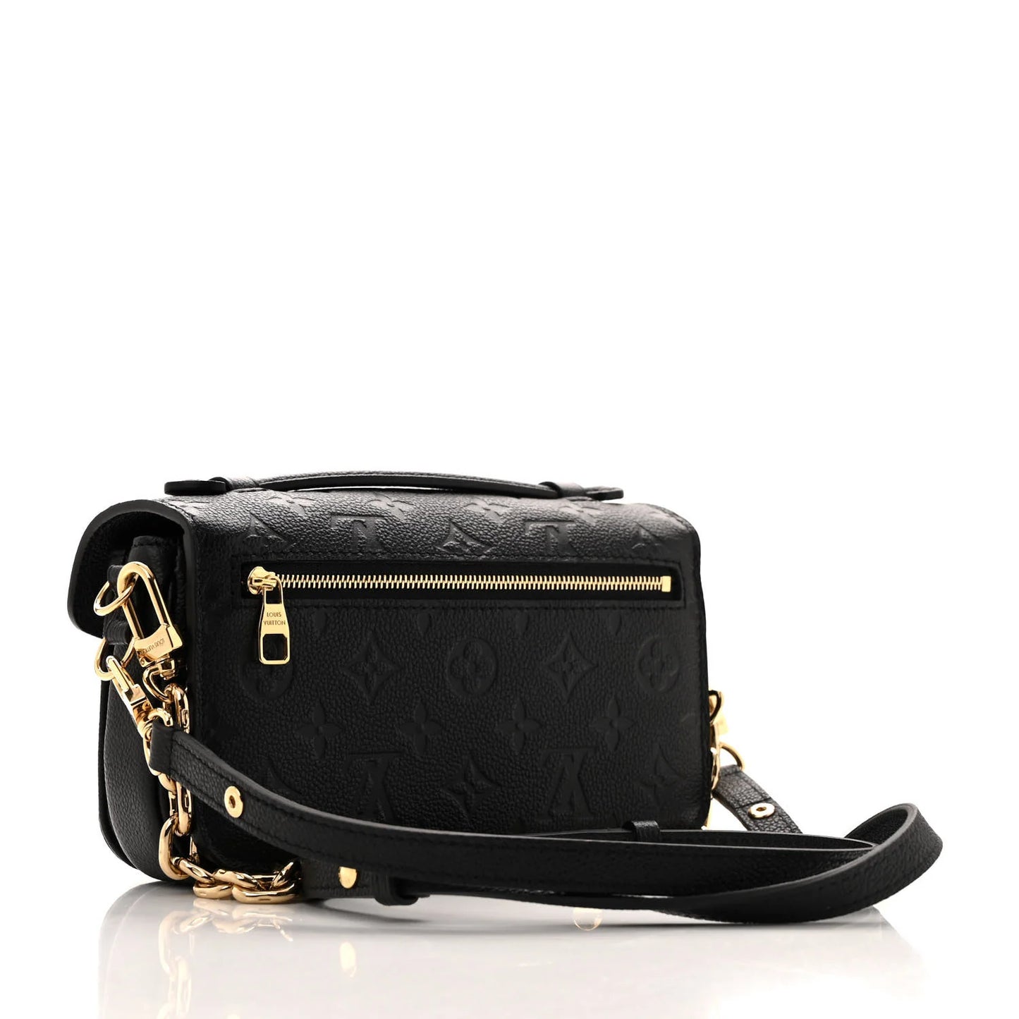 Louis Vuitton Pochette Metis east west monogram empreinte Noir