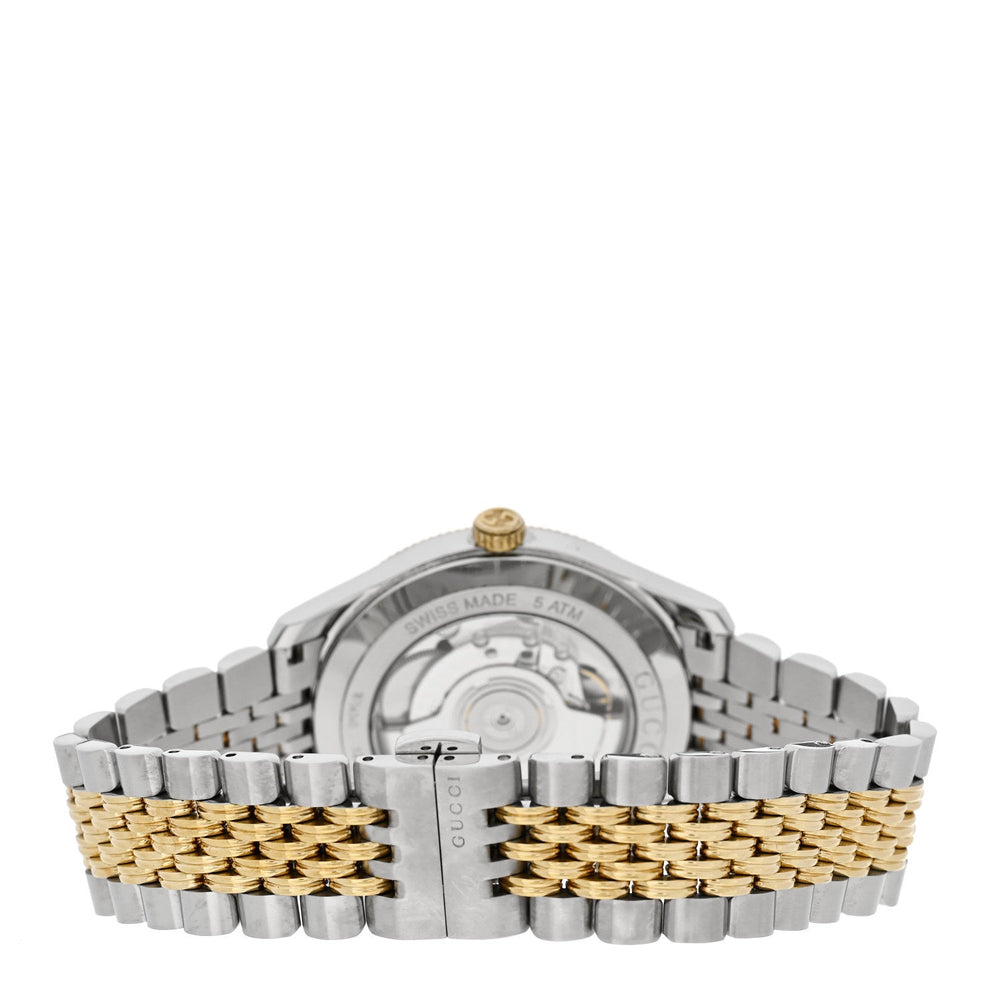 Gucci G-Timeless 40mm Two Tone Charm Automatic Watch image 3