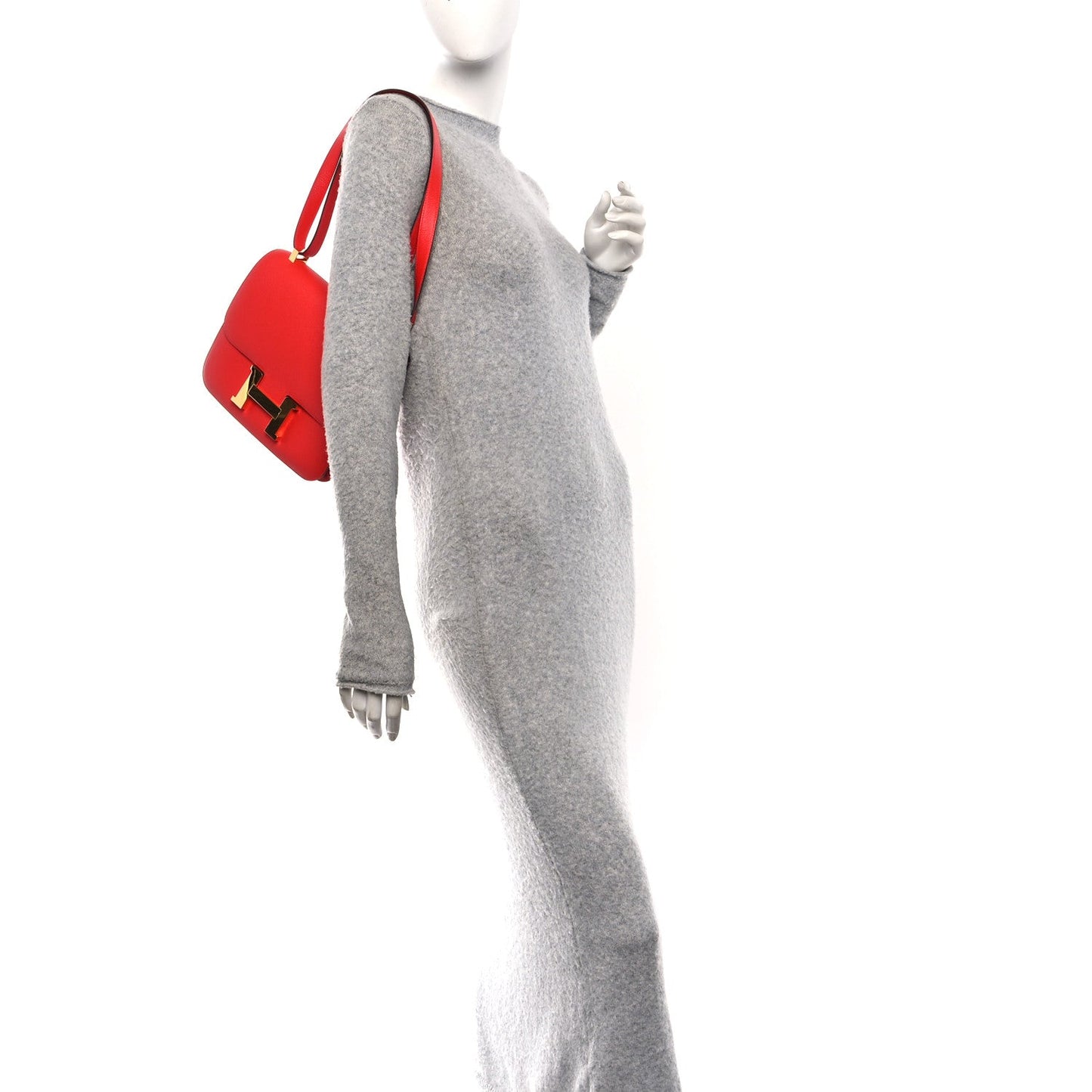 Hermès Epsom Constance 24 Rouge Casaque foto 2