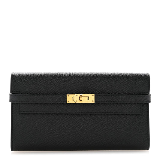 Hermès Wallet Black Epsom - PRELOOV
