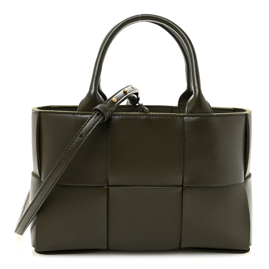 Bottega Veneta Nappa Maxi Intrecciato Mini Arco Tote Mud 2026 PRELOOV