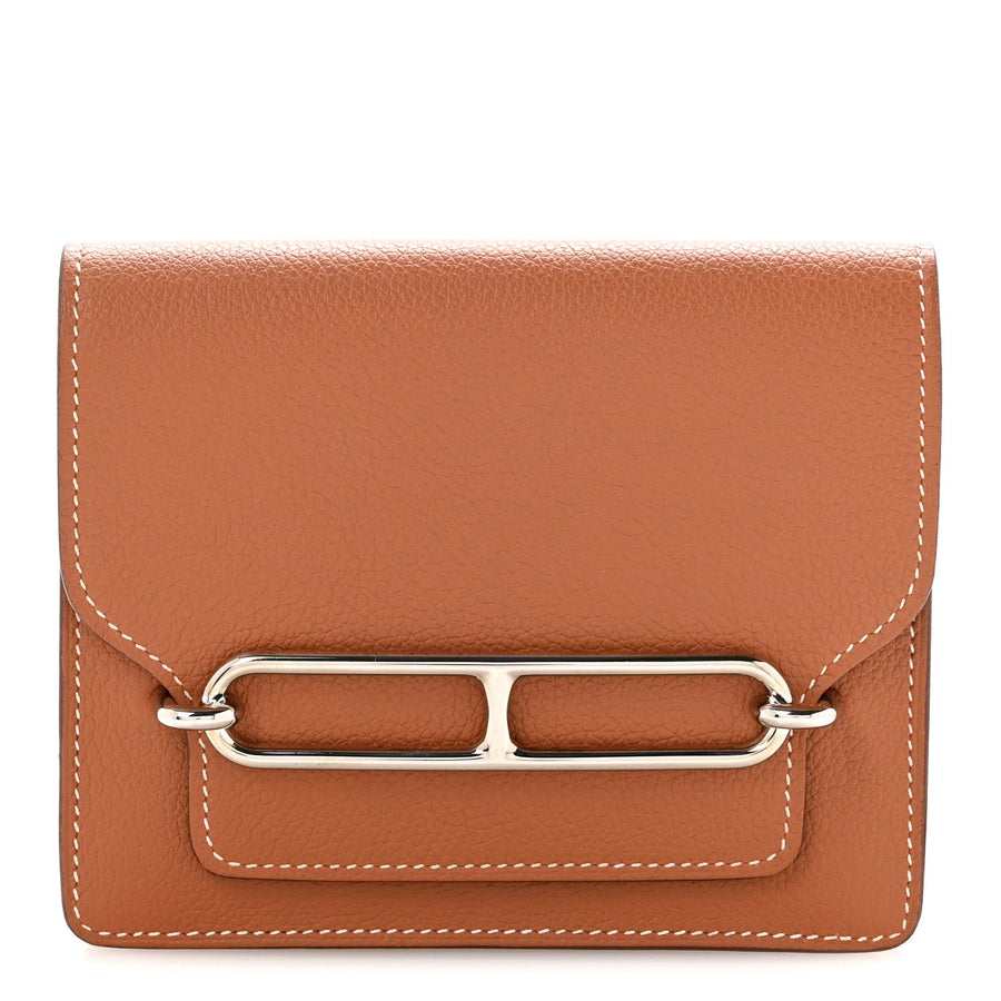 Hermès Evercolor Roulis Slim Wallet Gold 2026 PRELOOV