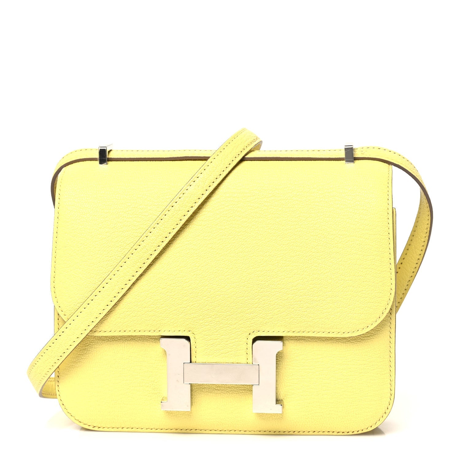 Hermès Chevre Mysore Constance 18 Limoncello