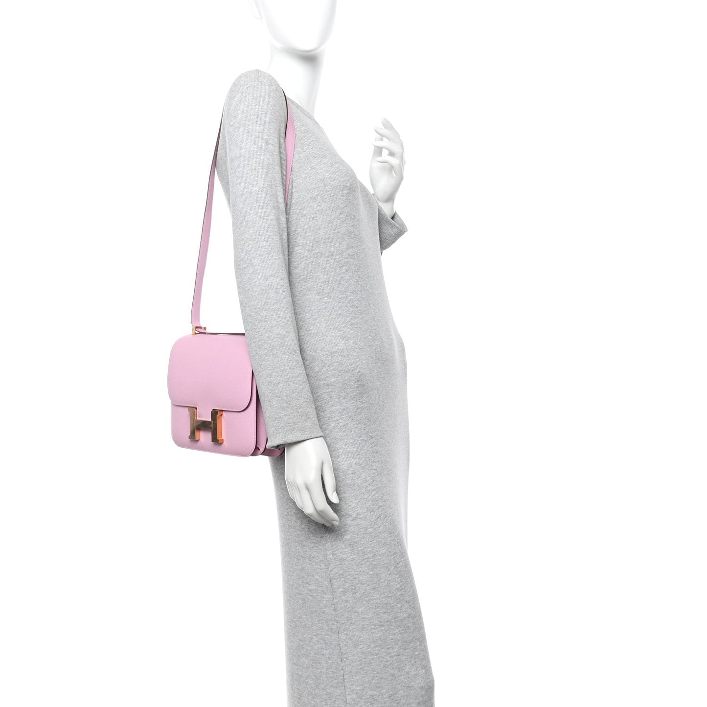 Hermès Epsom Constance 24 Mauve Sylvestre foto 2