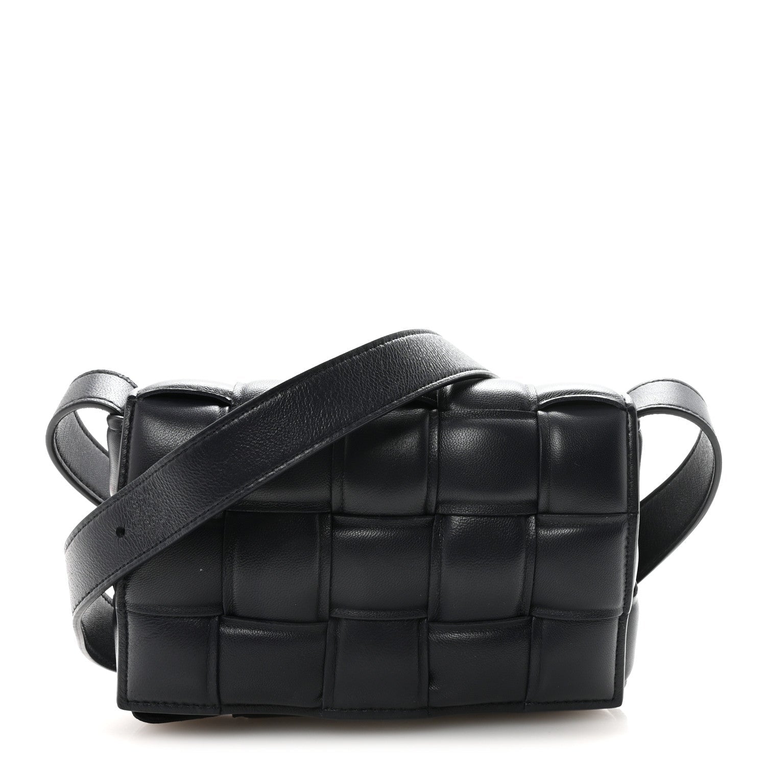 Bottega Veneta Nappa Maxi Intreccio Small Padded Cassette Crossbody Bag Deep Blue 2026 PRELOOV foto 1