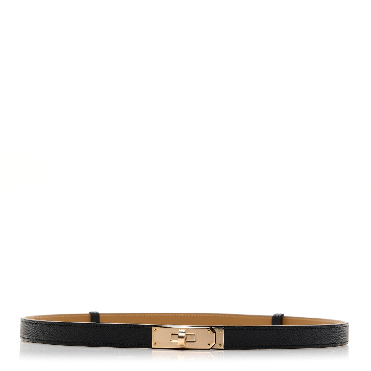 Hermes Kelly Belt Black Epsom image 1
