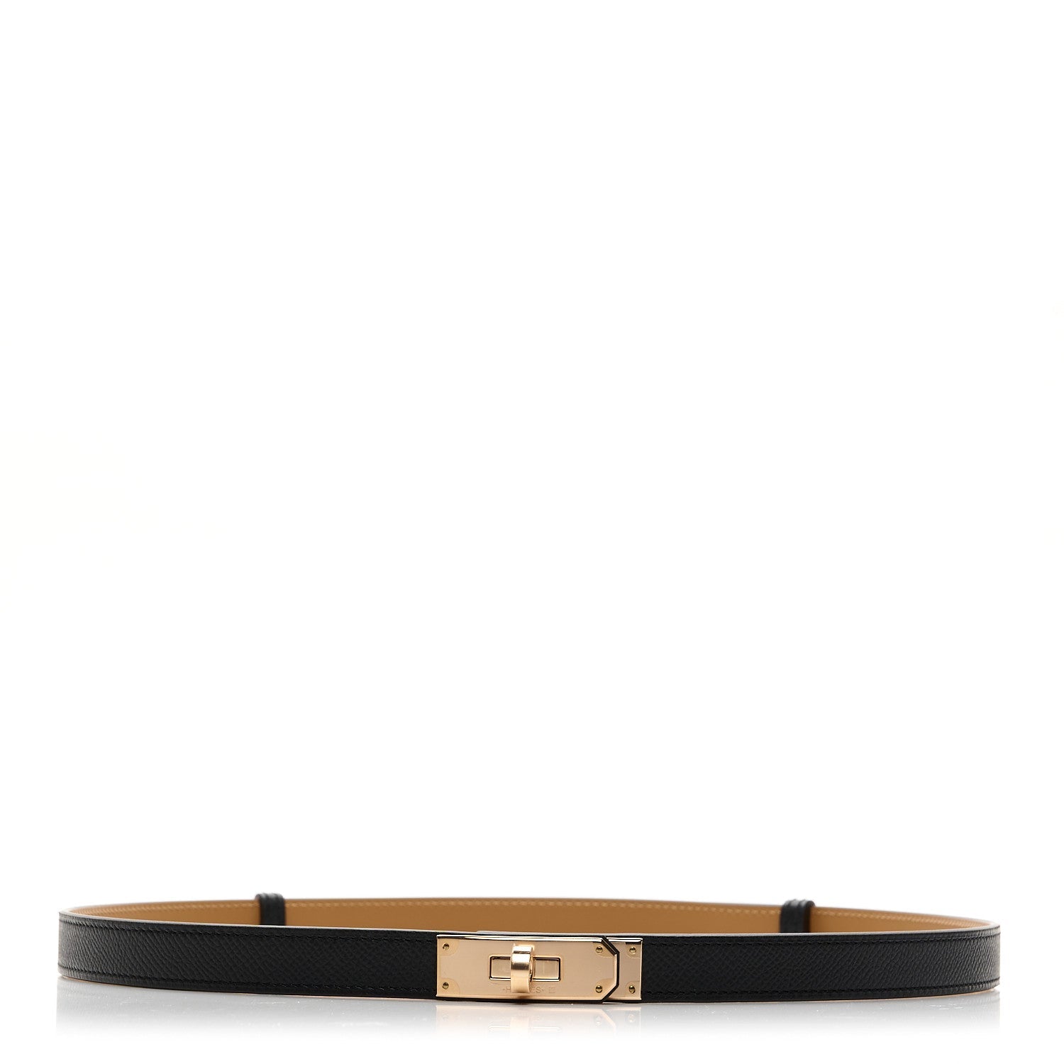 Hermes Kelly Belt Black Epsom image 1