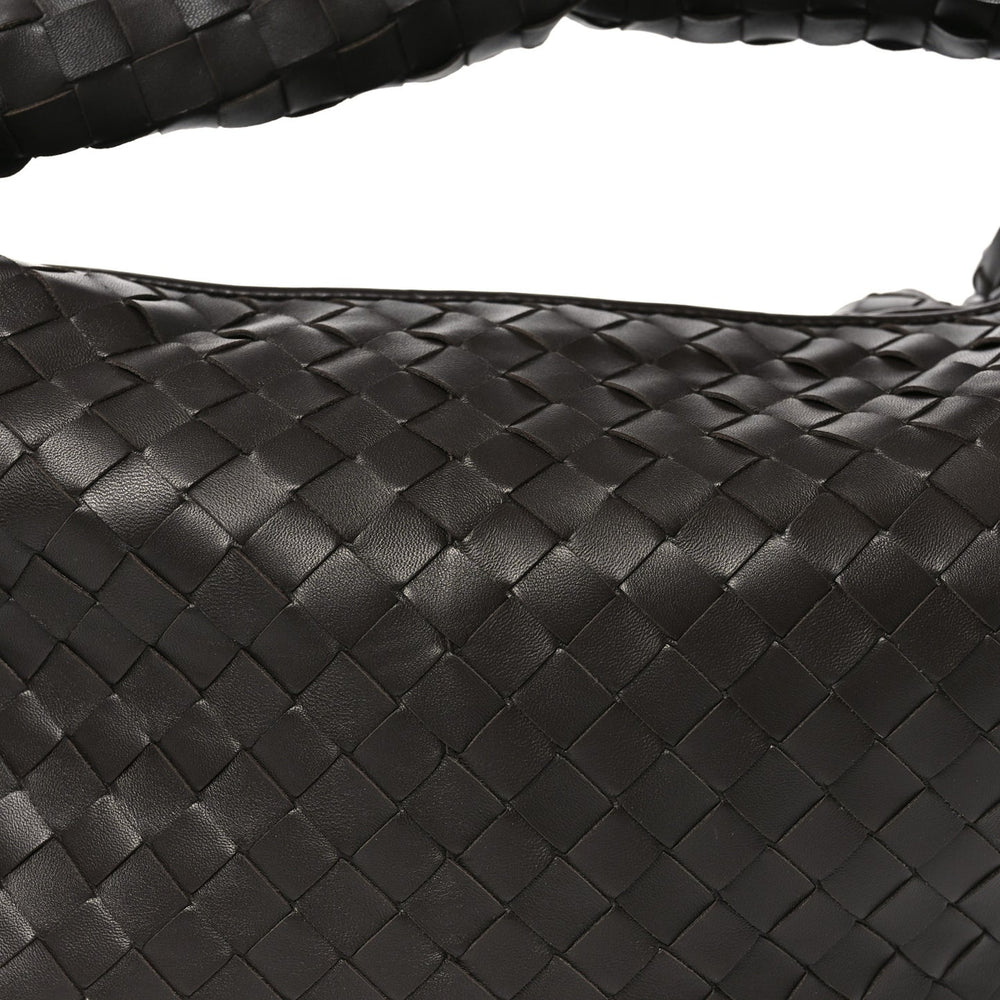 Bottega Veneta Small Jodie Fondant Dark Brown Nappa Intrecciato – PRELOOV