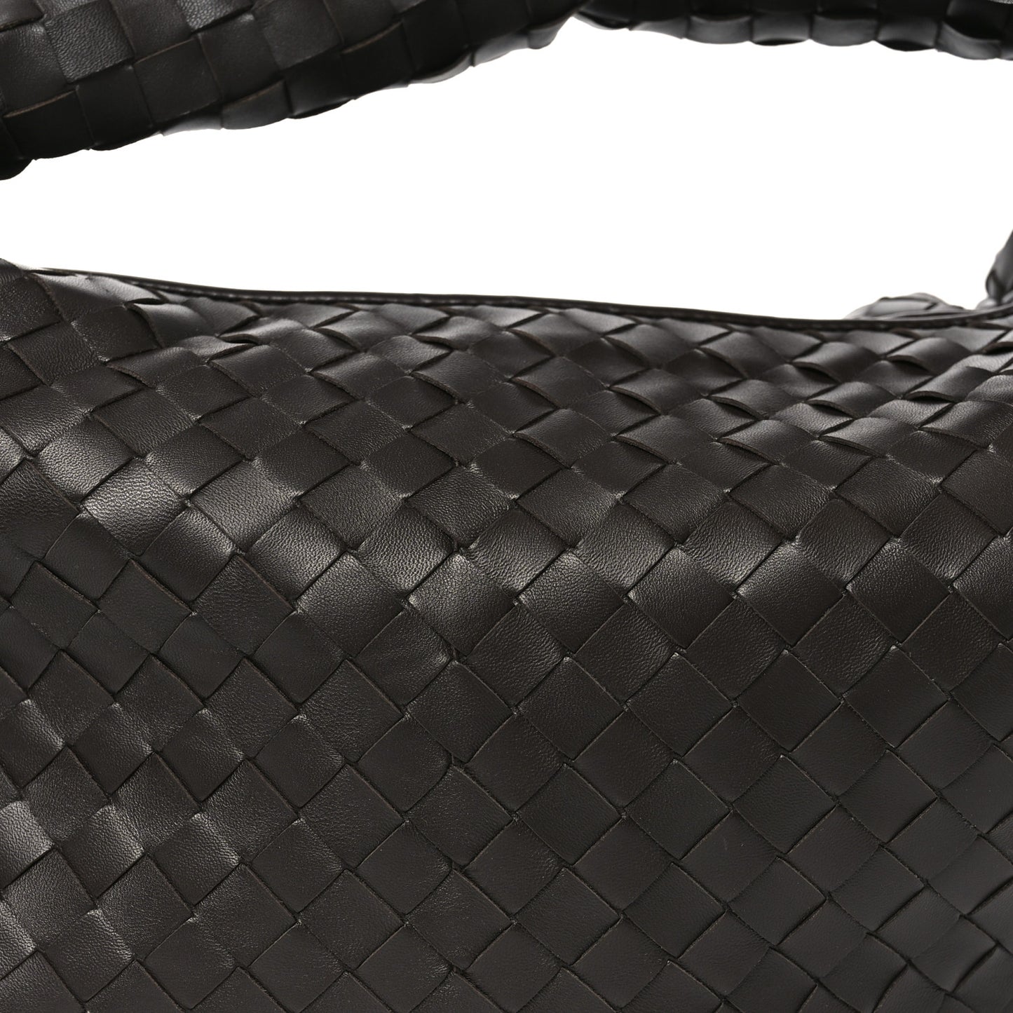 Bottega Veneta Small Jodie Fondant Dark Brown Nappa Intrecciato – PRELOOV
