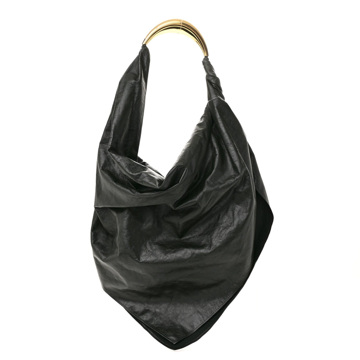 Bottega Veneta Calfskin Foulard Shoulder Bag Dark Green 2026 PRELOOV foto 1