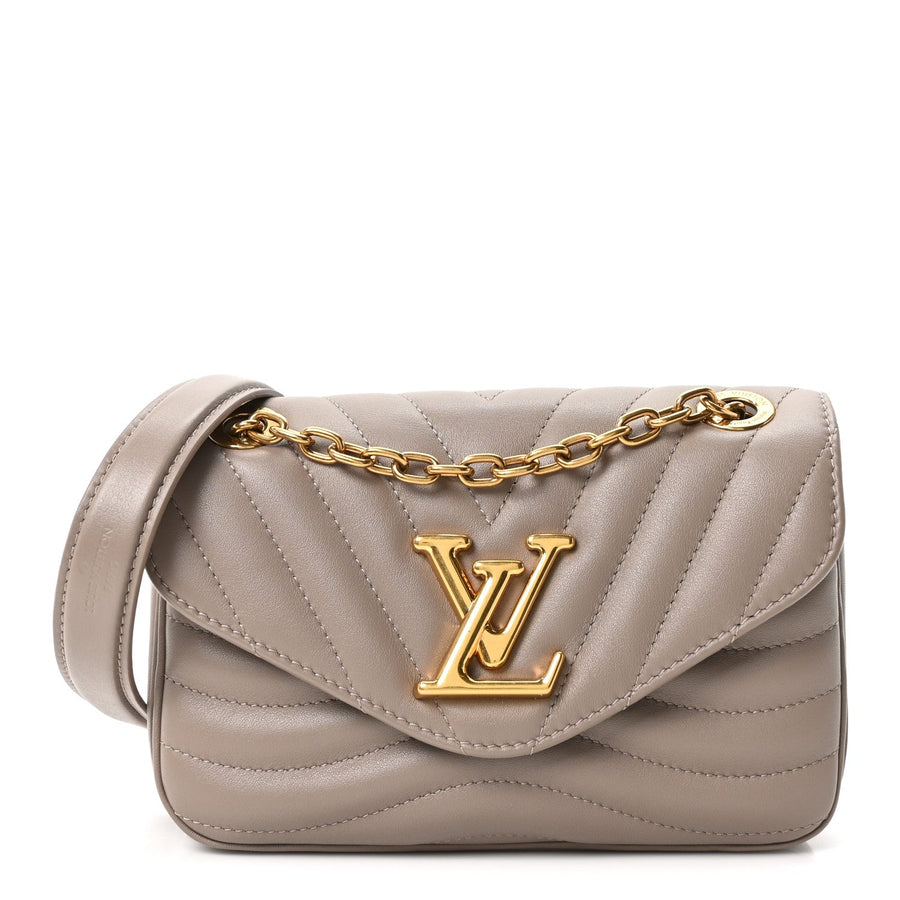 Louis Vuitton LV New Wave Chain Bag Taupe Calfskin – PRELOOV