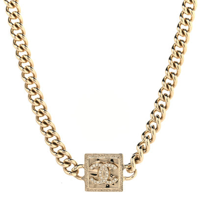 Chanel Crystal CC Choker Gold image 1