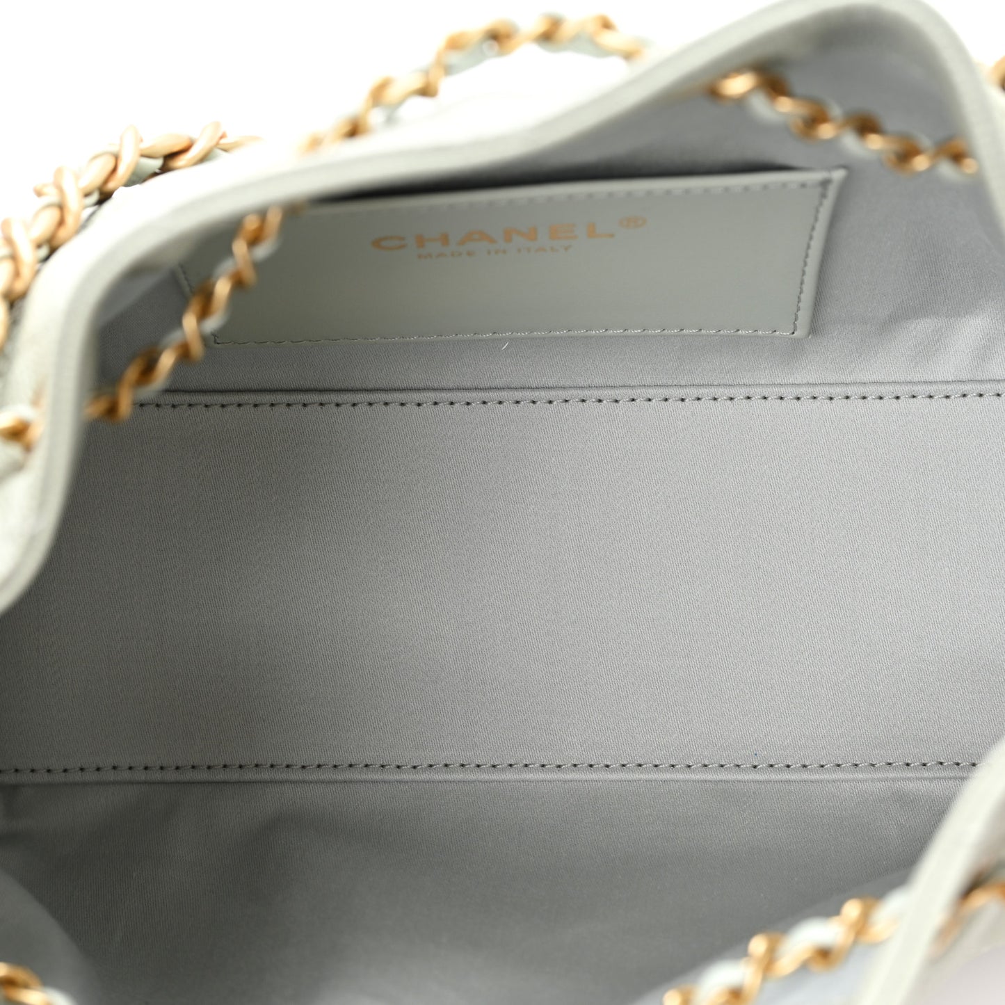 Chanel Caviar Quilted Mini Chanel 25 Handbag Light Green 2026 – PRELOOV