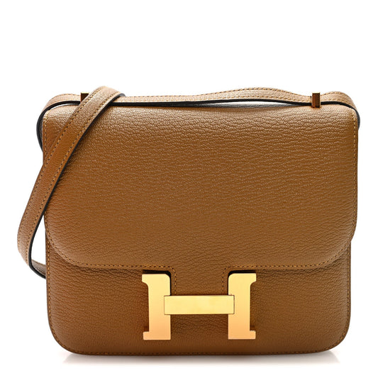 Hermès Chevre Mysore Constance 18 Kraft