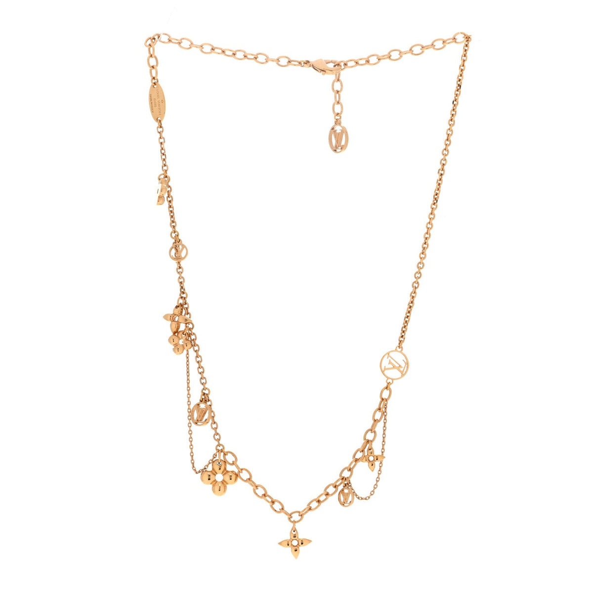 Louis Vuitton Blooming Supple Necklace Gold image 3